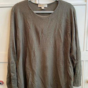 Michael Kors long sleeve tunic shirt